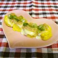龍青空ママ's cooksnap of when they made ちょいお洒落★卵焼き～なめたけ♪チーズ.