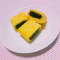 まあまま☆0403's cooksnap of when they made お弁当に甘味を♡羊羹入り卵焼き.