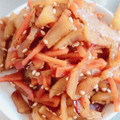 桜ぼたん's cooksnap of when they made ☆人参とたくあんのごまきんぴら炒め☆.