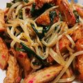 saalalan's cooksnap of when they made 給料前に！もやしの【焼きそばソース】炒め.