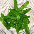 ひなコアラ's cooksnap of when they made 絹さやの塩茹で♪冷凍保存のすすめ♡.