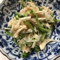 音くっく's cooksnap of when they made ゴーヤとささみの梅おろし和え.