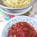葉瑠。's cooksnap of when they made トマトつけ麺（白石温麺・うーめん）.