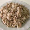 papikun's cooksnap of when they made キャベツと桜海老のチャーハン.