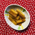 チェックのミニくま's cooksnap of when they made 長いもと魚ニソのオイスターバター炒め.