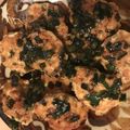 picari0704's cooksnap of when they made ◇甘辛だれで◇居酒屋さんのねぎ鶏つくね.