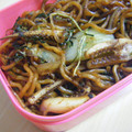 サオリ's cooksnap of when they made イカと春キャベツの旨焼きそば.