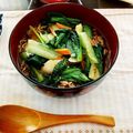 akokuma♪'s cooksnap of when they made 野菜ビビンバ辛らーめん.