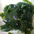 saki1010's cooksnap of when they made ワカメだけサラダ.