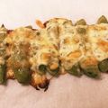 なーなちゃん's cooksnap of when they made スナップエンドウのマヨチーズ焼き.