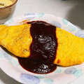 yuums☆'s cooksnap of when they made 玉ねぎと挽き肉の簡単オムレツ.