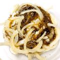 azbjbn's cooksnap of when they made 血液サラサラ♬もずくと新玉ねぎの酢の物.