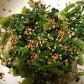 hykumi's cooksnap of when they made セリのおひたし✨せりで春の香りを味わう.