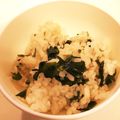 あしすたんと's cooksnap of when they made ワカメご飯.