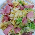 クック105KEH☆'s cooksnap of when they made 春キャベツとベーコンのオリーブオイル蒸し.