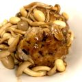 TOYMee☆'s cooksnap of when they made 鶏挽肉と木綿豆腐のふわふわハンバーグ。.