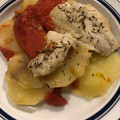 oimoim's cooksnap of when they made タラとジャガイモの重ね蒸し.