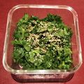 食いしん坊Cocco's cooksnap of when they made 春菊のナムル.