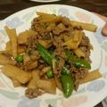 あくびぃー's cooksnap of when they made 春の旬☆牛肉とたけのこの炒め物.