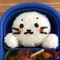 ☆あざらし☆'s cooksnap of when they made *しろたん弁当*キャラ弁*.