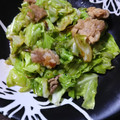 クック08XD8K☆'s cooksnap of when they made 豚こまとキャベツのオイスターソース炒め.