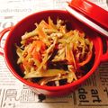 のんべぇヒロ's cooksnap of when they made ひき肉入り金平ごぼう.