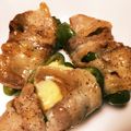 under_sun's cooksnap of when they made チーズin肉巻きピーマン.
