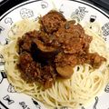 さくそらなぎー's cooksnap of when they made ナスのボロネーゼ風パスタ♪ૢ.