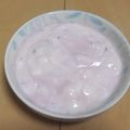 きらり流れ星's cooksnap of when they made ジャムで簡単！ブルーベリーヨーグルト.