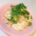DeliciousK's cooksnap of when they made もやしとえびのレモン塩そうめん.
