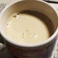 クックEGIVJ7☆'s cooksnap of when they made 黒蜜きなこ豆乳（ミルク）.