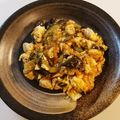 クックK711207's cooksnap of when they made 茄子✿ささみ✿卵のチリソース炒め♡.