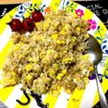 夕飯は６時です's cooksnap of when they made 簡単！コーンツナチャーハン.