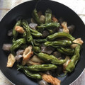 yoken201's cooksnap of when they made サッと出来るちくわとこんにゃくししとう煮.