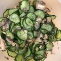 メタルマリオ's cooksnap of when they made サバ水煮缶ときゅうりの酢の物.