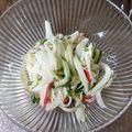 おかかーさん's cooksnap of when they made ☆新玉ねぎとカニカマのサラダ☆.