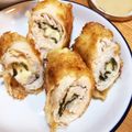 amiico's cooksnap of when they made ささみの青じそチーズ巻きフライ.