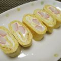 ジョングレ's cooksnap of when they made お弁当❤かにかまチーズのくるくる卵焼き❤.