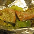 チロルっち's cooksnap of when they made サーモン＆野菜の梅マヨホイル焼き.