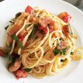 kc♡'s cooksnap of when they made エビとトマトの冷製パスタ.