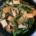 よこ♡'s cooksnap of when they made 母のレシピ：小松菜と厚揚げの炒め煮.