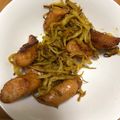 しゃもじなくま's cooksnap of when they made 簡単！もやしカリーヴルスト.