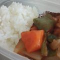 きさらぎぢゅうく's cooksnap of when they made レンジだけ★しゅうまいの酢豚風【お弁当】.