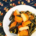 プーまま☆'s cooksnap of when they made ＊わらびとさつま揚げの煮物＊.