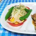 ととろ＆めい's cooksnap of when they made 酢玉ねぎで♡炒り卵マリネサラダ.