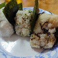えどぢろ's cooksnap of when they made あおさ海苔とおかかのおにぎり♪.