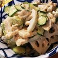 低カロ探検隊's cooksnap of when they made 簡単！お弁当◎れんこんのツナマヨサラダ.