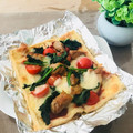 ひーちゃんちゃ's cooksnap of when they made 簡単！栄養満点！薄揚げピザ.