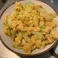 石製インコ's cooksnap of when they made 簡単だけどご飯が進む♡キャベツと卵炒め☆.