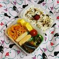 プーまま☆'s cooksnap of when they made お弁当を簡単に♪混ぜないわかめごはん.
